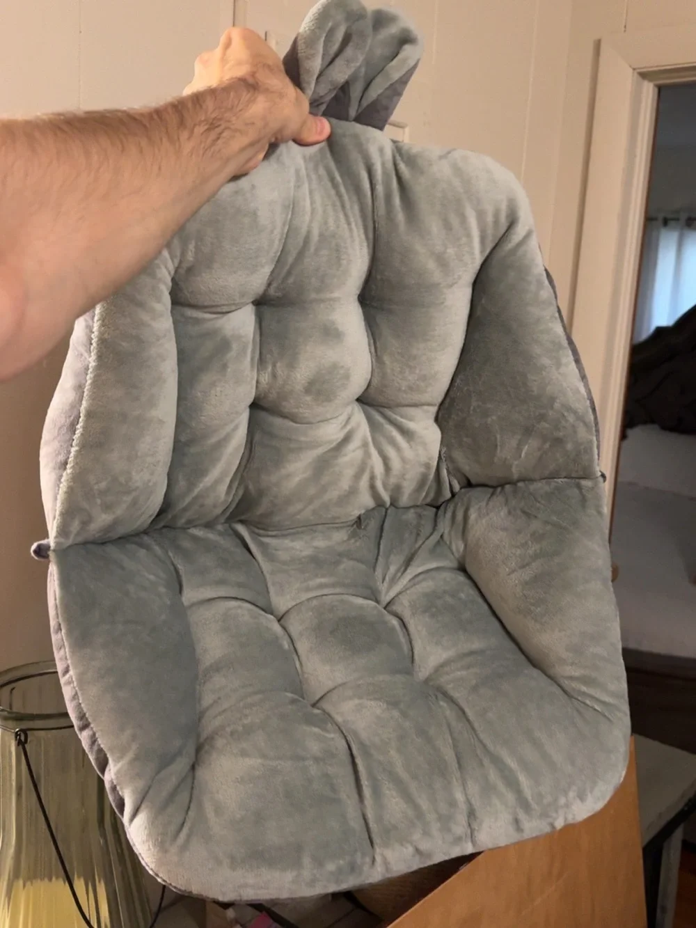 Rocking Chair Cushion Chair Cushion Semi-Enclosed Egg Seat Sofa